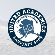 United Academics logo with Hatcher Pass mountains in the background